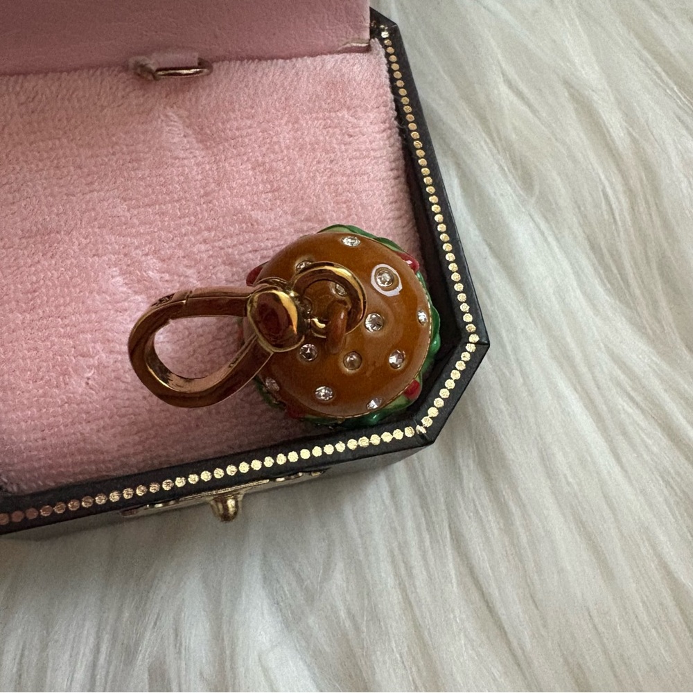 Authentic & RARE Juicy Couture Hamburger Burger Charm - Picture 4 of 7